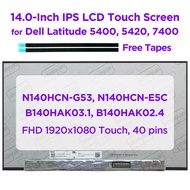 14.0-Inch Laptop LCD Touch Screen N140HCN-G53 N140HCN-E5C B140HAK03.1 B140HAK02.4 for DELL Latitude 