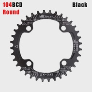 SNAIL 104BCD/96BCD Bicycle Chainwheel Wide and Narrow Teeth 32T/34T/36T/38T Round /oval Disc Single 
