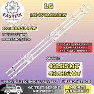 43LH511T / 43LH570T LG 43 INCH LED TV BACKLIGHT ( LAMPU TV ) BACKLIGHT TV 43" BACKLIGHT 43LH511 43LH