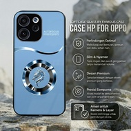 HP Softcase Oppo A6X A5X A3X A5i Reno 15F Reno 14F A6 Pro A5 Pro Glossy Material Elegant Full Cover 