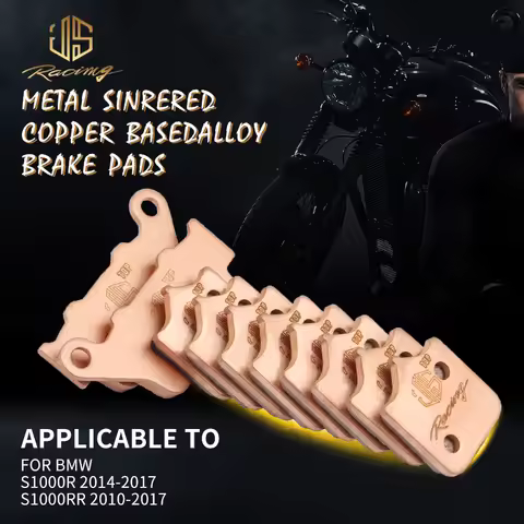 JSRAOIMG GG Metal Sintered Copper Front & Rear Brake Pads For BMW S1000R S1000RR S1000 R RR 2010-201
