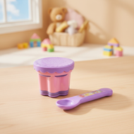 JARRED Kids Feeding Toy (Strawberry Pudding) – Role-Play Toy for Early Education & House Play  Maina