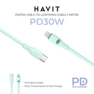 HAVIT HVCB-CB6281 PD30W 2-in-1 High-speed Charging and Data Transmission Cable 1 Metre
