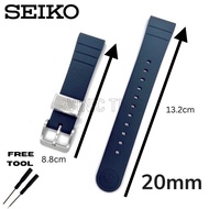 (Original) Seiko Prospex Silicone Mini Tuna Band Dark Blue 20mm SRPH77K1 R03L017J0