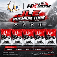 JLE Premium Tube Motorcycle Inner Tube – 200-17 / 2.50-17 / 3.00-17 / 2.50-18 / 13X3