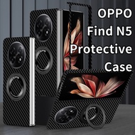 Ready New For Oppo Find N5 Phone Case Find N3 Carbon Fiber Rotating Bracket Wireless Charger Shell F