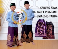 Sarung Instan Anak Laki Laki Kain Katun Halus Motif Batik Pekalongan Sarung Sholat Dengan Karet Ping