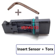 0280218068,0280218067 Insert Mass Air Flow Meter Sensor+Screwdriver for Audi A4 RS4 S4 S6 S8 B5 B6 B