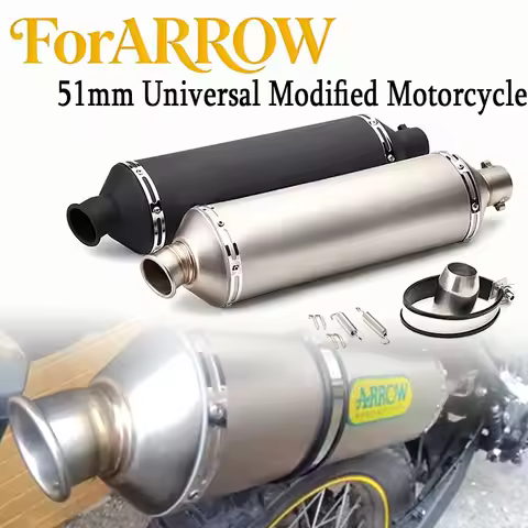 560mm motorcycle exhaust muffler pipe For 300cc 600cc 1000cc motorcycles Z1000 Tmax530 CBR1000 Z900 