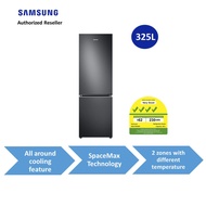 Samsung 325L SpaceMax Fridge RB34T6054B1/SS Bottom Mount Freezer with All Around Cooling System | 2 