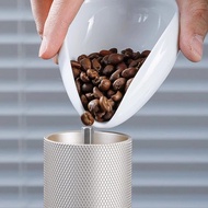 Coffee Beans Scale Bean Plate Measuring Bean Spoon Hand-Brewed Italian Weighing Coffee Bean Plate Ce