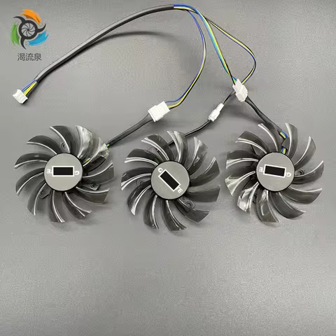 75MM T128010SU Replacement Cooler Fan For PLD08010S12HHGigabyte GTX960 GTX970 GTX 980 760 670 580 79