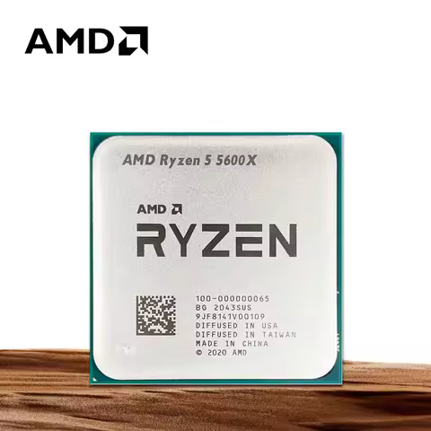 AMD Ryzen 5 5600X 6-Core 12-Thread L3=32M 3.7GHz Gaming Processor 65W 7NM R5 5600X DDR4 Socket AM4 N