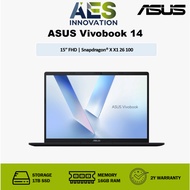 ASUS Vivobook 14 | X1407QA-LY069W | 14" FHD | Snapdragon® X X1 26 100 | 16GB RAM | 512GB SSD | Win11