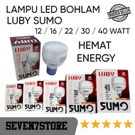 PUTIH Luby SUMO LED Lamp 12w 16w 22w 30w White T-BULB LED BULB