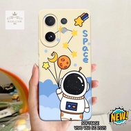 HP Vivo V60 5G 2025 Case - Latest Vivo V60 5G Case - Astronaut Case Motif - Cellphone Protector - Vi