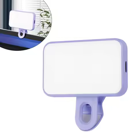 Selfie LED Color Clip Fill Light GZ888 Live Selfie Dedicated Mobile Video Conference Photography Fil