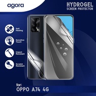 LAYAR Anti-Scratch Hydrogel For Oppo A74 4G Hydrogel SCREEN Protector Film - ANTI SPY, FULL SCREEN, 