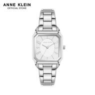 Anne Klein AK4063SVSV0000 Silver Tone Octagon Watch with Silver Dial