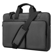 360° Protective Laptop Shoulder Bag Sleeve Case Men's Laptop Messenger Bag for 13 14 15.6 inch Macbook HP Acer Asus