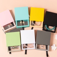 (Slgr) PE Film 11x11 Kotak Hadiah Brooch Jewelery 3D Gift Box Ring Necklace Jewelry Box Butang souve
