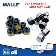 16 Pcs 6AR Valve Stem Oil Seal For Toyota Lexus Camry ES200 RAV4  XV 50 60 2.0L 6ARFSE ASV61 Engine 