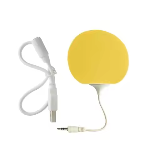F62C Upgraded Mini Speaker Portable Speaker Sponge Ball Speaker for Besties
