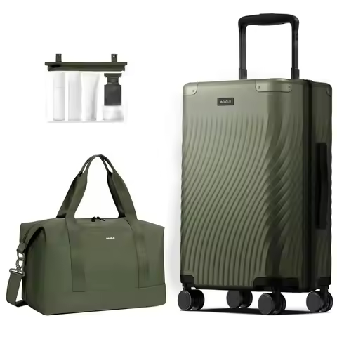 Expandable Carry On Luggage, 20 Rolling Luggage 22x14x9 Airline Approved with Spinner Wheels amp TSA