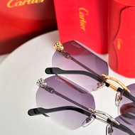Cartier/Cartier 2025 New Style Trendy Men Women Couples Sunglasses Sunglasses Tiger Baby Polarized S