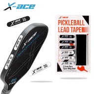 X-Ace 12Pcs Pickleball Paddle Lead Tape, 3g Weighted Edge Bars, Designed For Adding Weight, Improvin