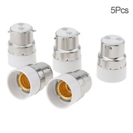 5pcs B22 to E14 LED Bulb Base Adapter Universal Light Converter Lamp Socket Holder