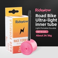 RideNow Road Bike 700C Inner Tube UltraLight Portable TPU Durable Inner Bicycle Tube Presta Valve Bike Accessories