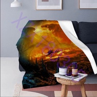 Godzilla Vs Kong Blanket Super Soft King of Monsters Godzilla Throw Blanket s and Adult Bedding for All Sofa  013