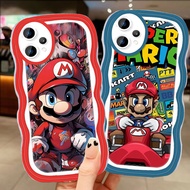 A-39 Mario TPU Casing for Realme 14T C31 14 9i C35 9 14X C30 Pro Plus 5G Transparent Case