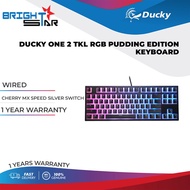 Ducky One 2 Tkl Rgb Pudding Edition Cherry Mx Speed Keyboard