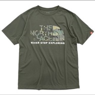 The North Face 迷彩 Logo Tee 日本購入