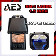 Biled Matrix AES NM-1 Double Laser Size 1.5 inch 40 Watt Bluelens Led Projector Aes
