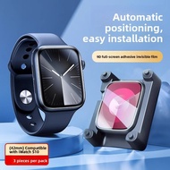 bosie | Platinum Trust Upgraded Tempered Glass Screen Protector For Apple Watch S10 S9 S8 S7 S6 Full