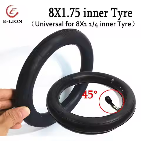 8-inch 8X1.75 inner tube electric scooter tire 8x1.75/1.95 universal 8x1 1/4 butyl rubber inner tube