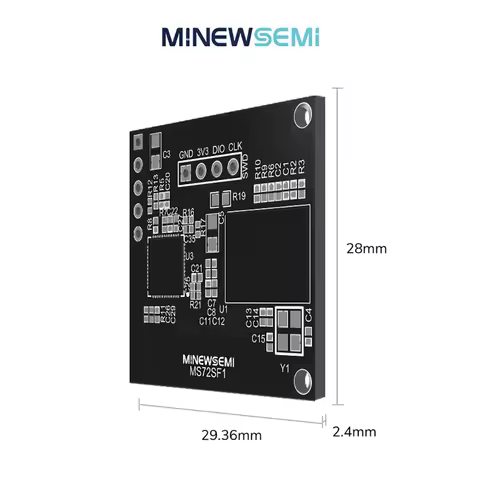 60GHz mmWave Radar Sensor Monitoring MS72SF1 Low Power Human Presence Sensing Module With USB to TTL