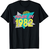 Trending Now 1982 41st Birthday Streetwear T-Shirt Retro Streetwear Unisex Style Shirts for Women Me