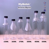 [mybotol] BOTOL PLASTIK | BOTOL AIR MINUMAN | BOTOL JUS KOPI TEH | 320ML/360ML/380ML/500ML