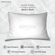 Hyatt Hotel Original Goose Down Pillow 50cm x 70cm Bolster Pillow Bed Sheet Bedcover