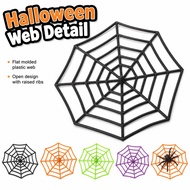 10/20PCS Halloween Room Decor Spider Web Party Supplies Lightweight Plastic Web Ornament Props