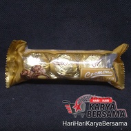 MAKANAN RINGAN CREMONA SALTED CARAMEL FLAVOUR CRISP MALT WAFER CHOCOLATE 36GR