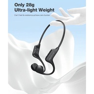 Blitzwolf BW BTS8 Headset Bluetooth Bone Conduction Waterproof IPX8 Swimming Original Terbaik Ready