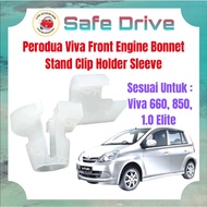 #1Biji Genuine Perodua Viva 660 850 1.0 Elite Front Engine Bonnet Stand Clip Holder Sleeve Bonet Enjin Depan 90044-67316