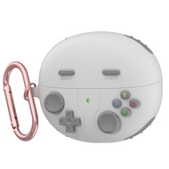 For Huawei Freeclip Case 3D Cartoon Game Consol Earbuds Capa For Huawei Freeclip Cover With Hook