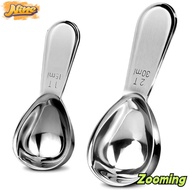 ZOOMING Coffee Scoops, 15/30ml 1 Tbsp or 2 Tbsp Coffee Bean Measuring Spoons, Durable Stainless Stee