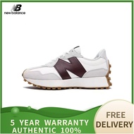 （Genuine Special）New balance NB 327 Men's and Women's Canvas Shoe รองเท้าผ้าใบ WS327KA- 5 year warranty